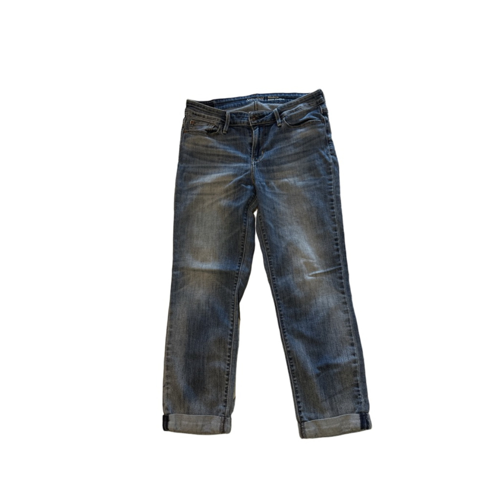 Women's Signature by Levi Strauss & Co. Blue Ankle & Cropped Jeans Size 8